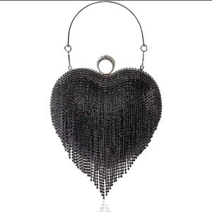 Heart Chrome Purse